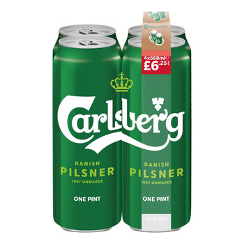 Carlsberg PMP, 6 x 4 x 568ml
