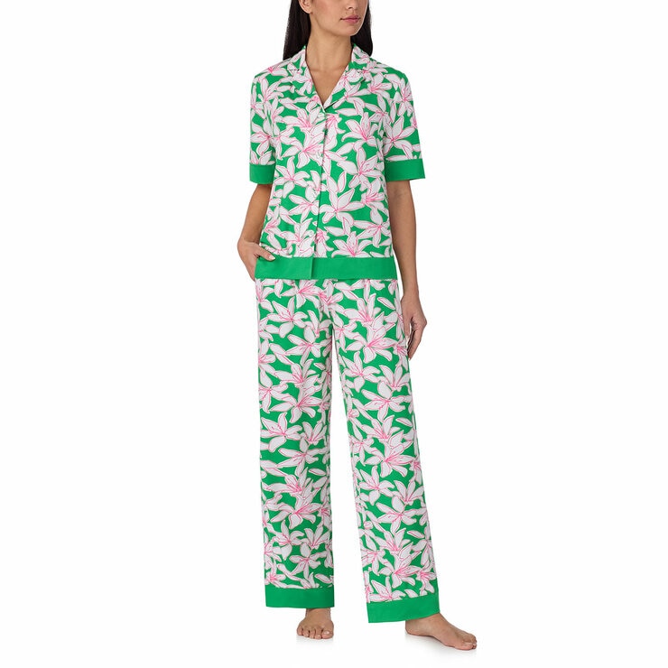 Room Service Ladies Notch Collar Pyjama Set