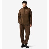 Hunter Men's 1/2 Zip Fleece in Brown