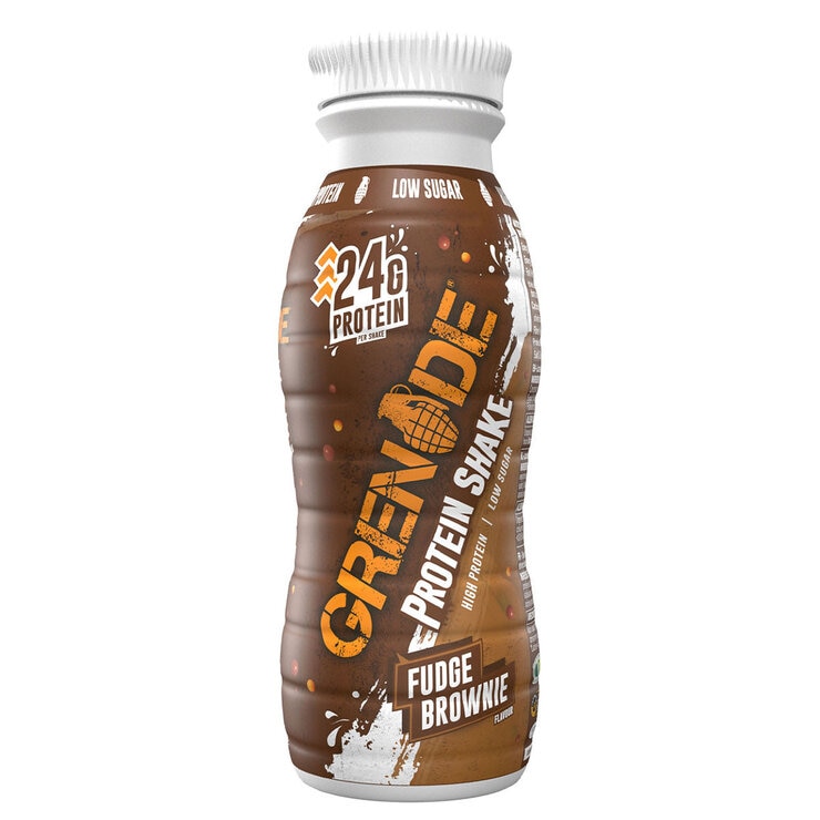 Grenade Carb Killa Fudge Brownie High Protein Shake, 8 x 330ml