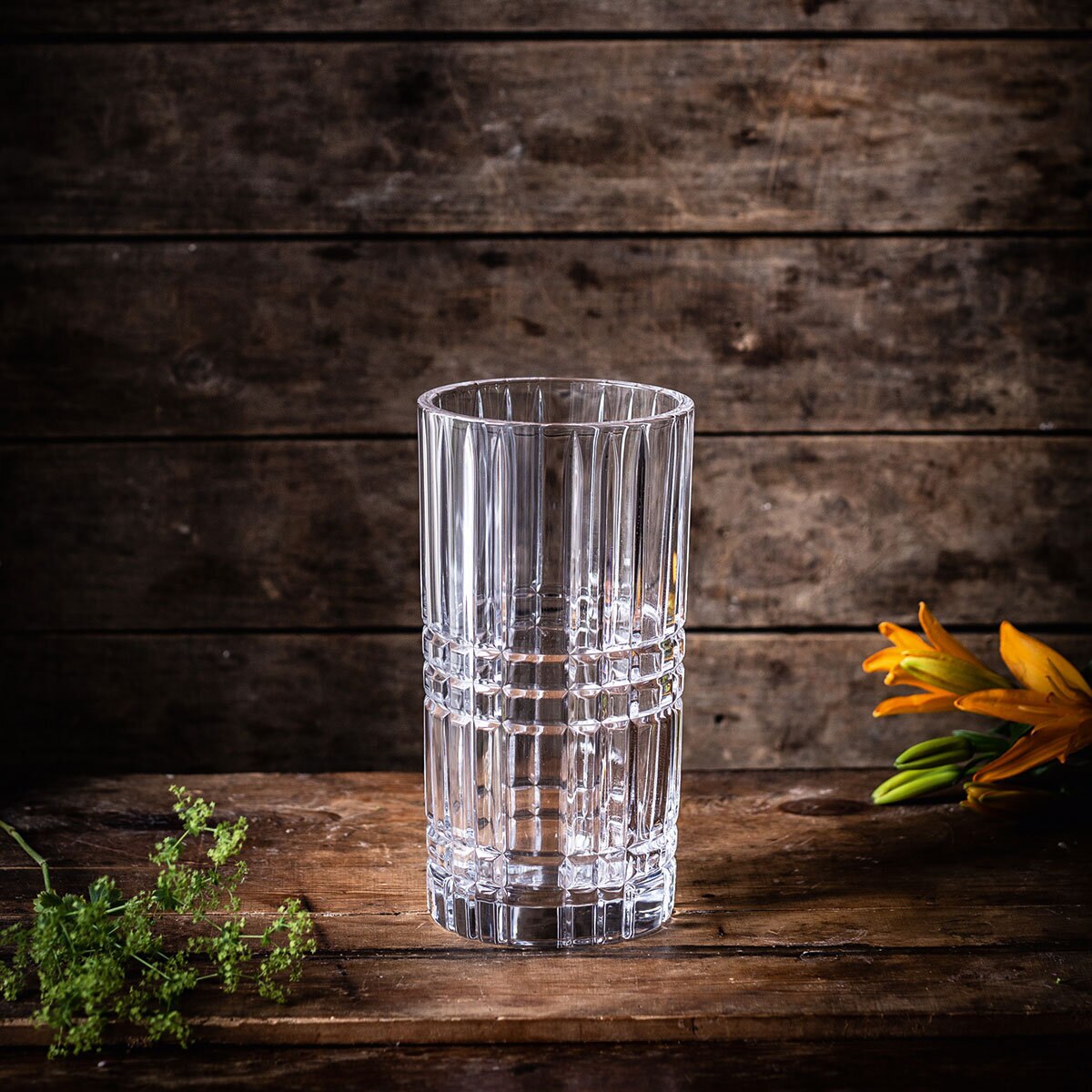Nachtmann Square Crystal Vase