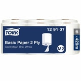 Tork Basic Centre Feed in White, 6 x 150m