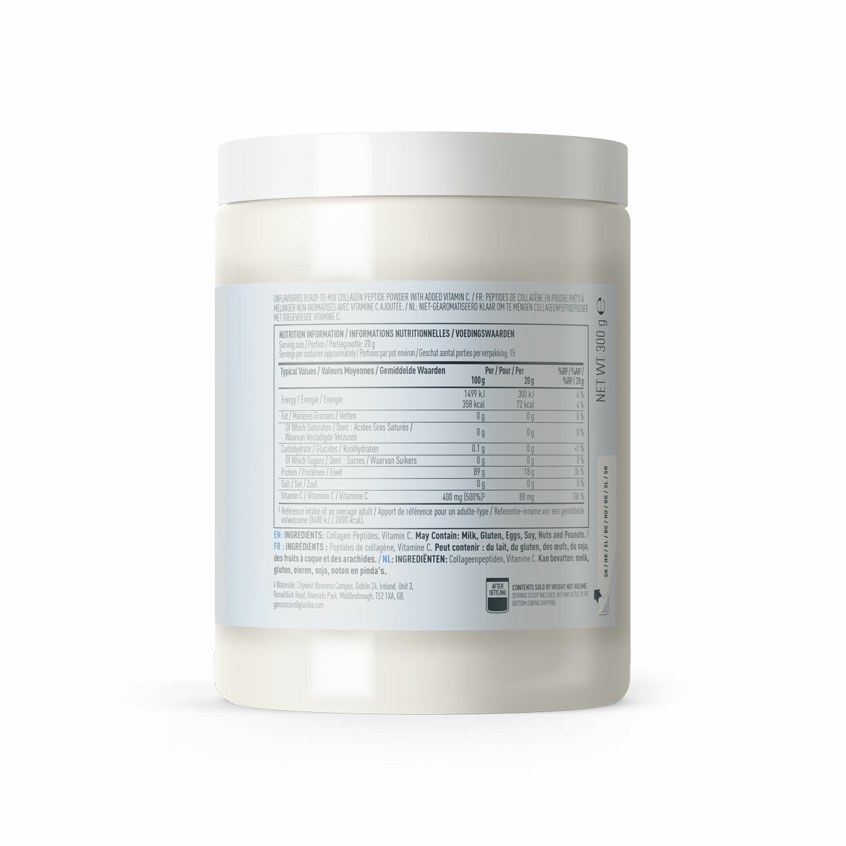 Isopure Unfavoured Collagen 2 x 300g