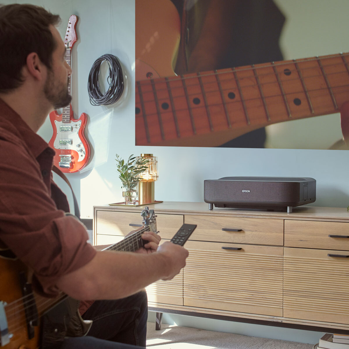 Epson EHLS300B Full HD Android UltraShort Throw Laser Projector