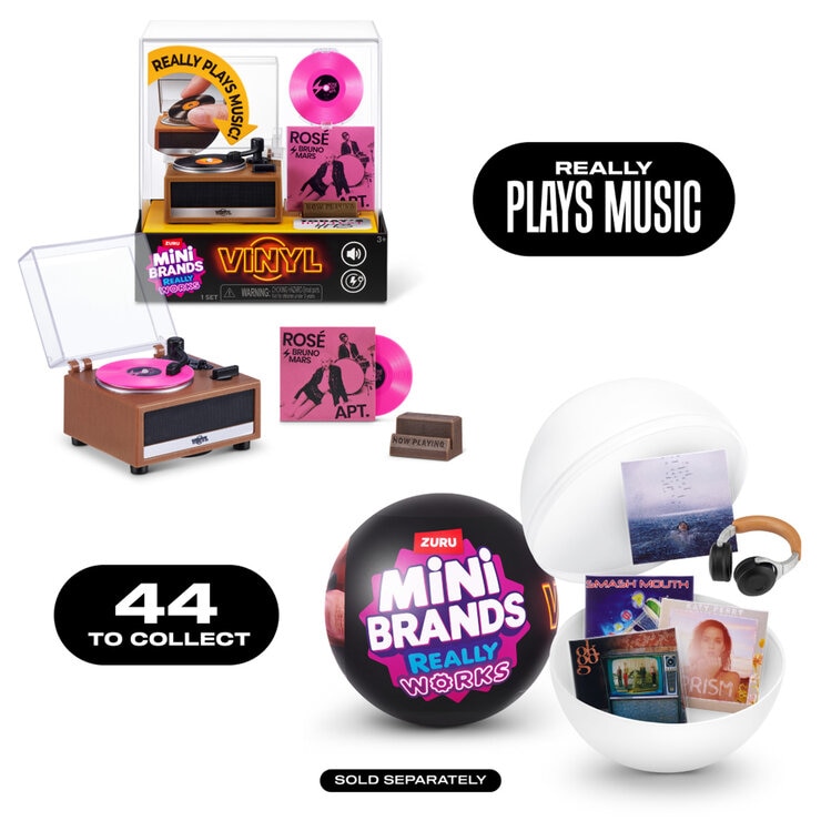 Mini Brands Really Works Vinyl Bundle Series 1 by ZURU (3+ Years) Mini Brands Really Works Vinyl Bundle Series 1 by ZURU (3+ Years)