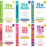 Scholastic CEM 11+ Practice & Revision 6 Book Assortment 