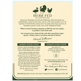 Herb Fed Free Range Whole Chickens,  2 x 2.2kg (Serves 6-8 people per Chicken).