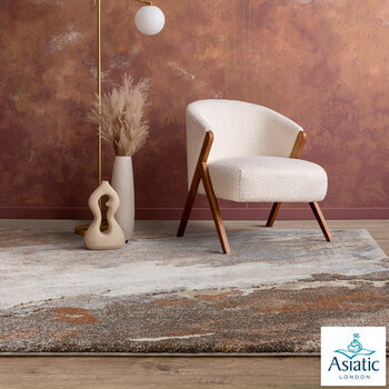 Mirage Rug in 2 Sizes, Blur Terra