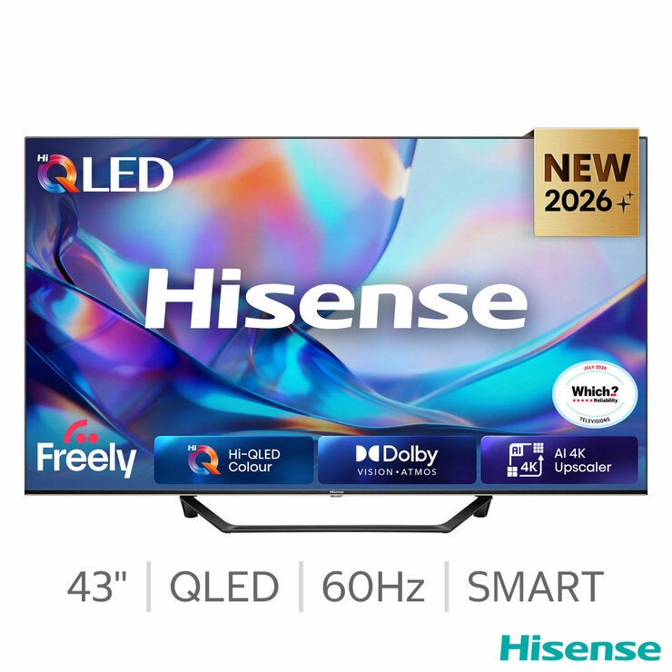 Hisense 43A7STUK 43 Inch QLED HD Smart TV Hisense 43A7STUK 43 Inch QLED HD Smart TV