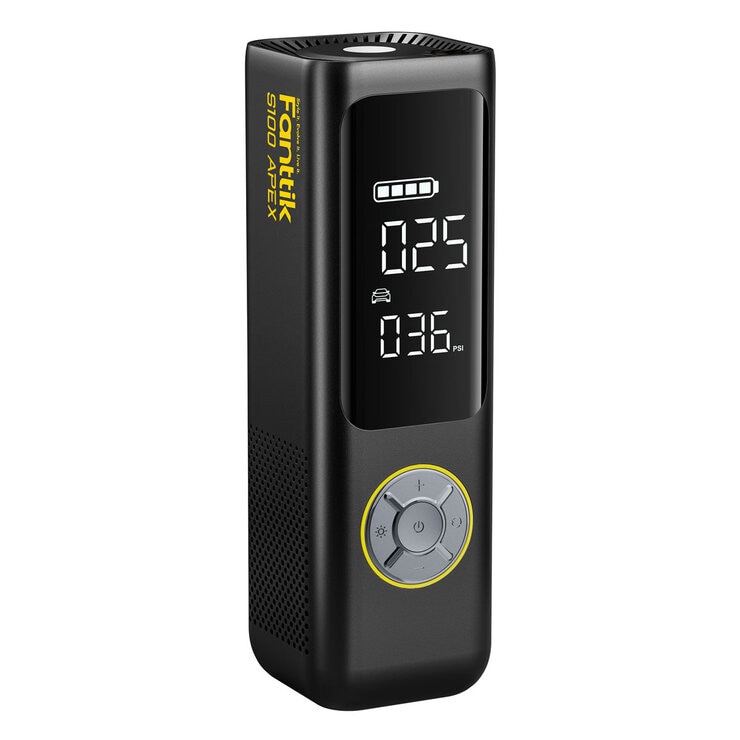 Fanttik S100 APEX Powerful Portable Air Pump & Tyre Inflator with Power Bank