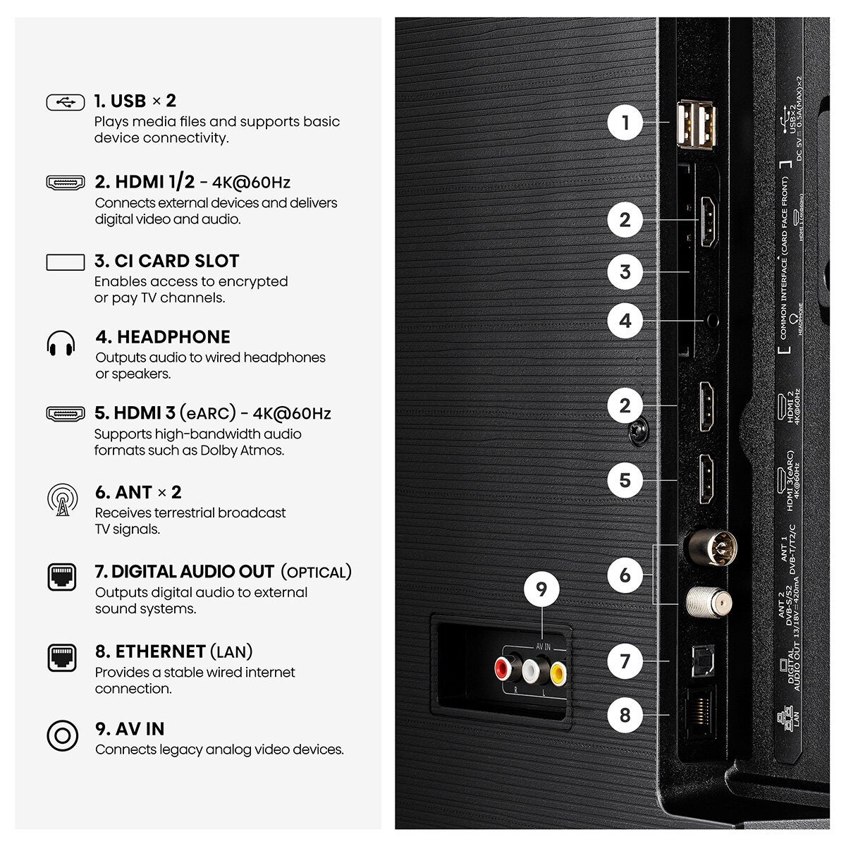 Buy Hisense 58E7STUK 55 Inch QLED HD Smart TV at Costco.co.uk