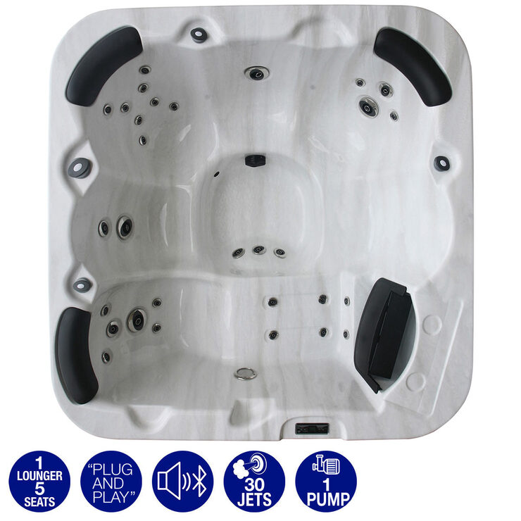 Bellagio Spas Milano 30Jet 6 Person Hot Tub Delivered and Installed