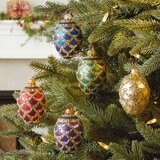 Buy 5pc Glass Christmas Tree Ornaments Lifestyle3 Image at Costco.co.uk