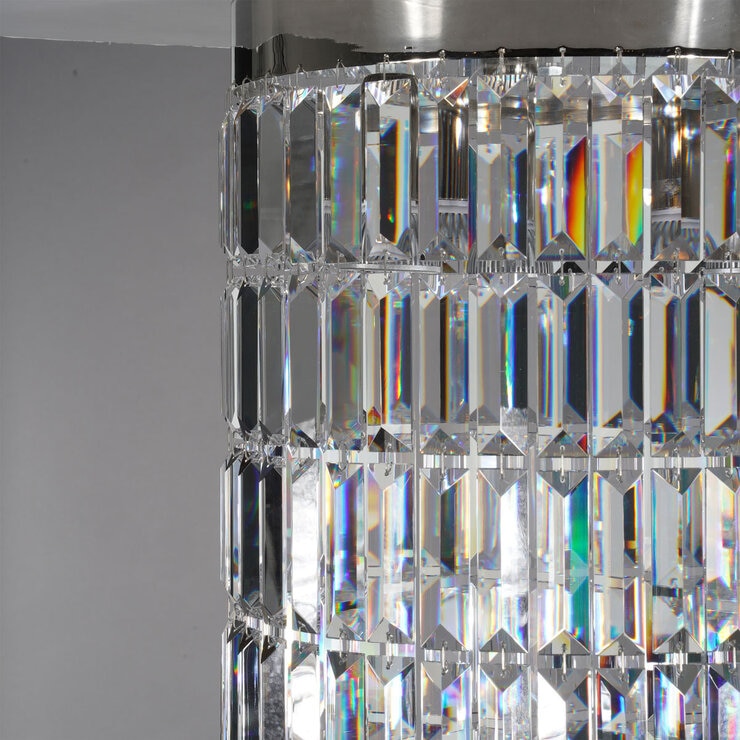 Close up Impex Washington Crystal Art Chandelier Light