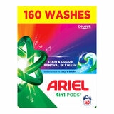 Ariel Colour 4 in 1 Pods, 160 Wash