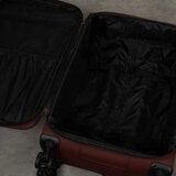 Rock Vitality Softshell Suitcase 4pc set in Burgundy