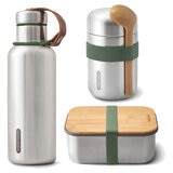 Black + Blum Stainless Steel Lunch Set in Olive