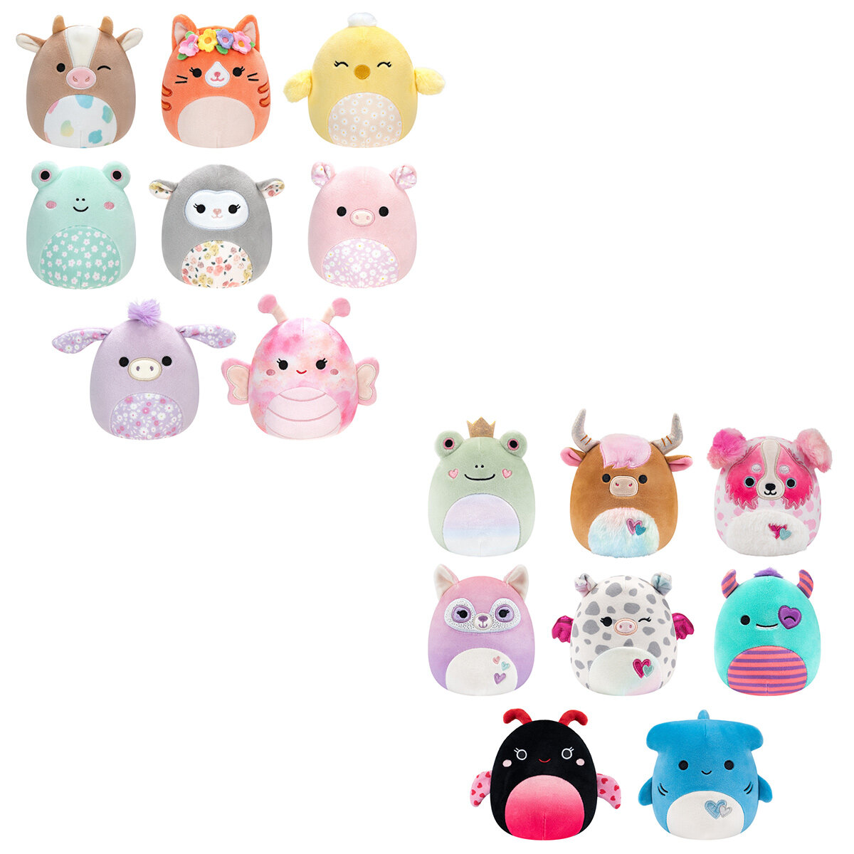 Squishmallows 5" (12.7cm) Plush Soft Toy Assortment 8 Pack (3+ Years)
