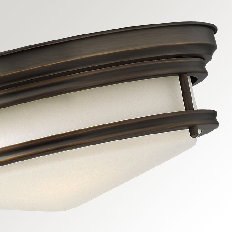 Hadley 3 Light Flush - Oil Rubbed Bronze Hadley 3 Light Flush - Oil Rubbed Bronze