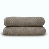 Mundo Textile Bath Sheet in Taupe, 100 x 160 cm