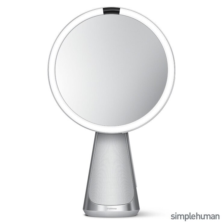 Simplehuman 8 Hi Fi Sensor Mirror With Integrated Speaker St3044 Costco Uk
