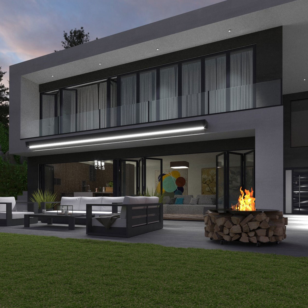 Hera LED Awning