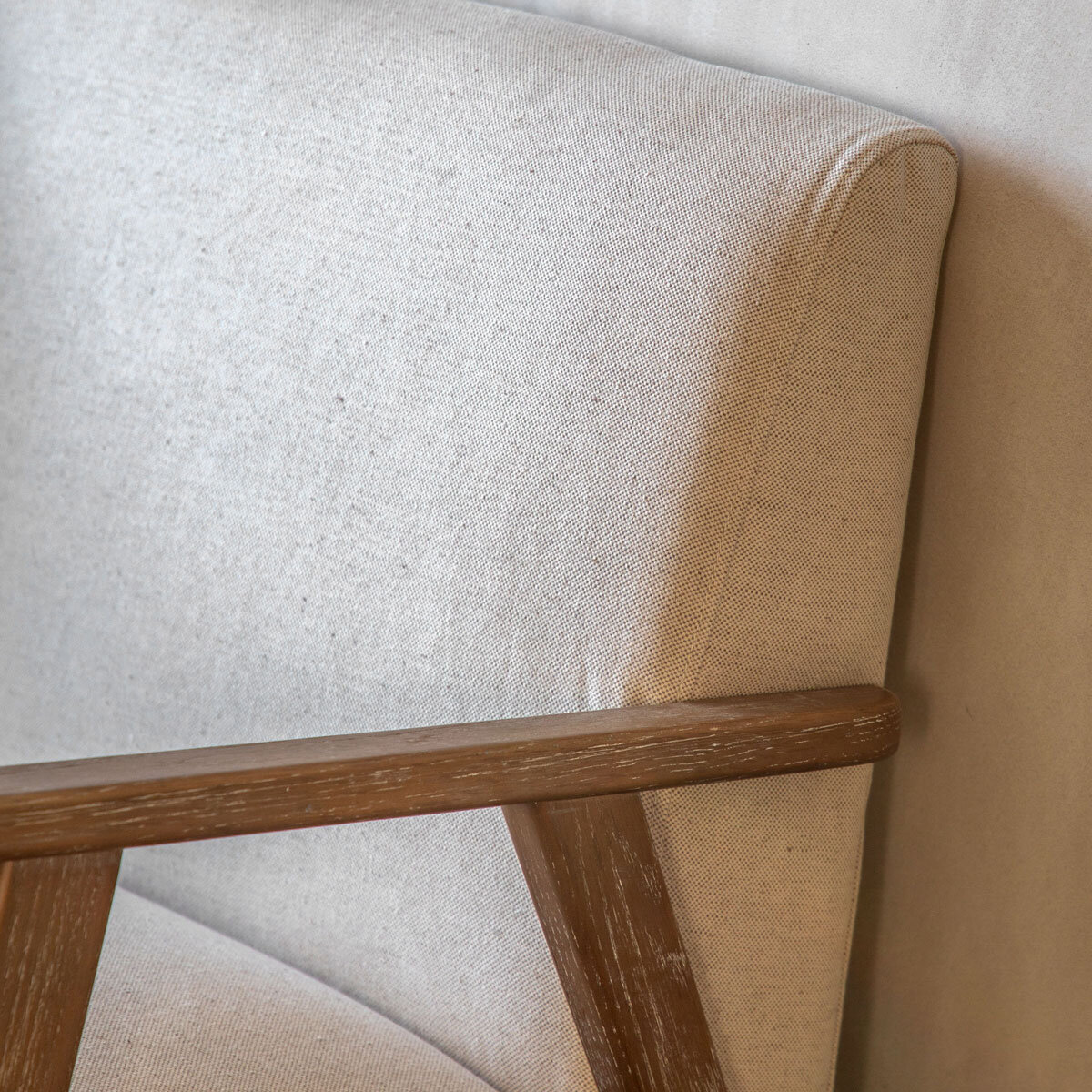 Gallery Neyland Natural Linen 2 Seater Sofa