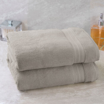Charisma 100% Hygro Cotton Bath Towel, Taupe