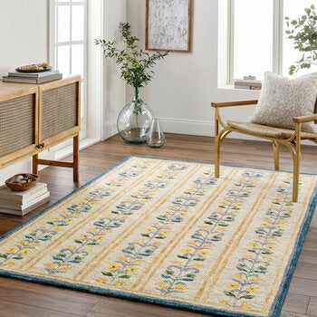 Livabliss Fairfax Cream Wool Rug, In 2 Sizes