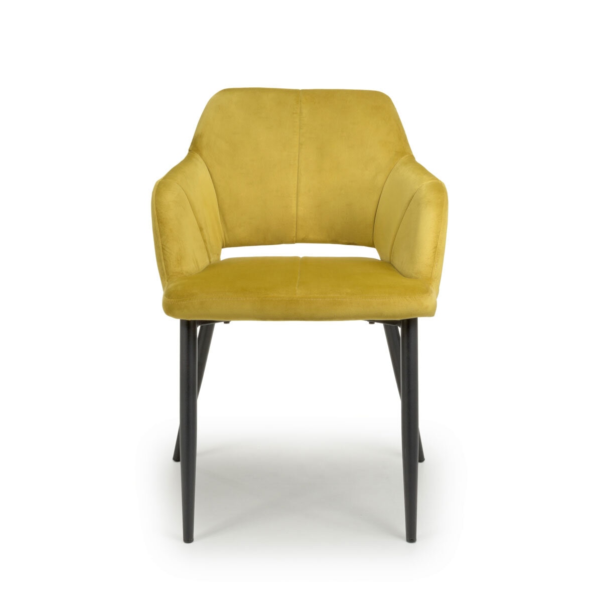 Nero Lime Velvet Dining Chair 2 pack