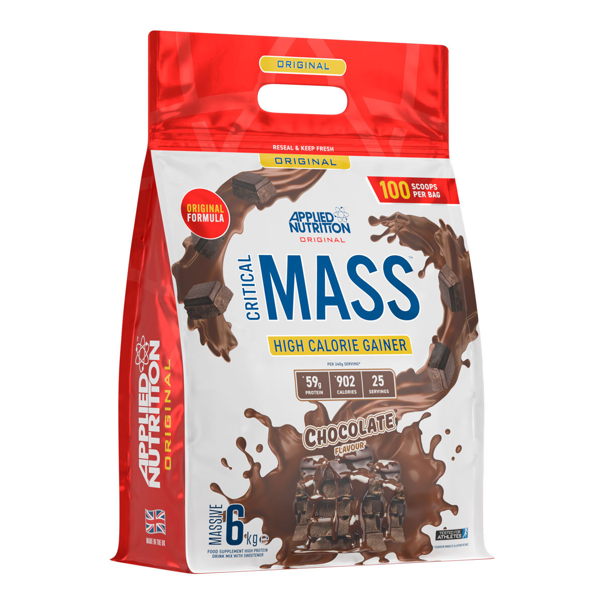 Applied Nutrition Critical Mass Chocolate, 6kg
