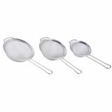 MIU Stainless Steel Mesh Strainer, 3 Piece Set MIU Stainless Steel Mesh Strainer, 3 Piece Set