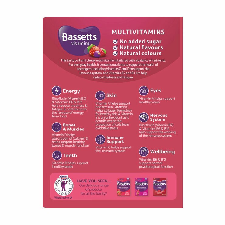 Bassetts Summer Berries Multivitamin Benefits Bassetts Summer Berries Multivitamin Benefits