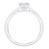 0.50ct Princess Cut Diamond Solitaire Ring, Platinum