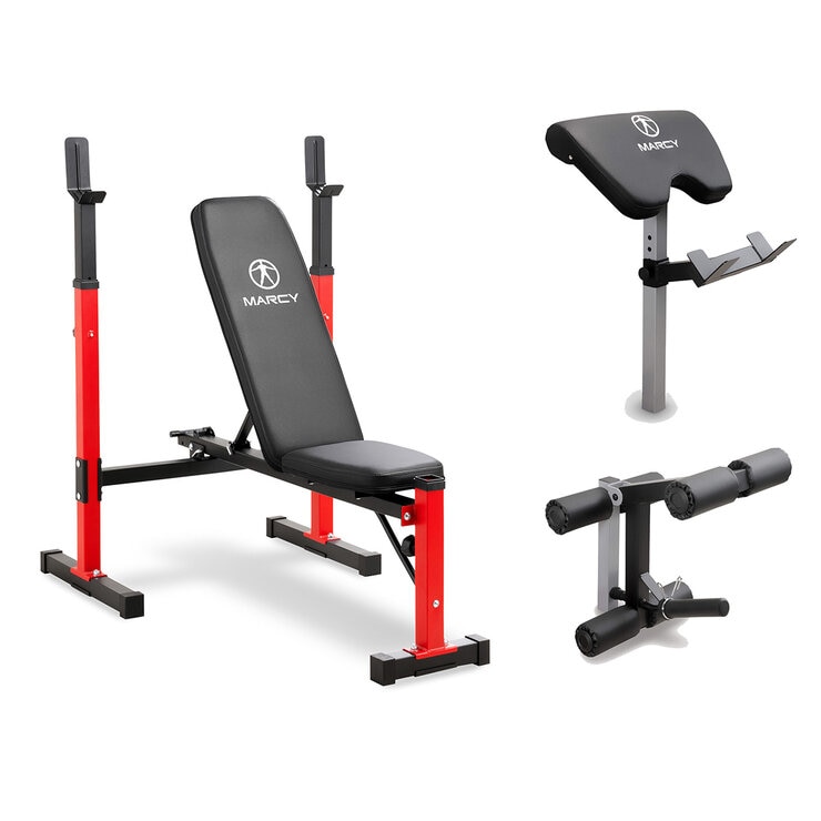 Bench Press Marcy Deluxe Olympic Bench Marcy MWB-5511 Standard