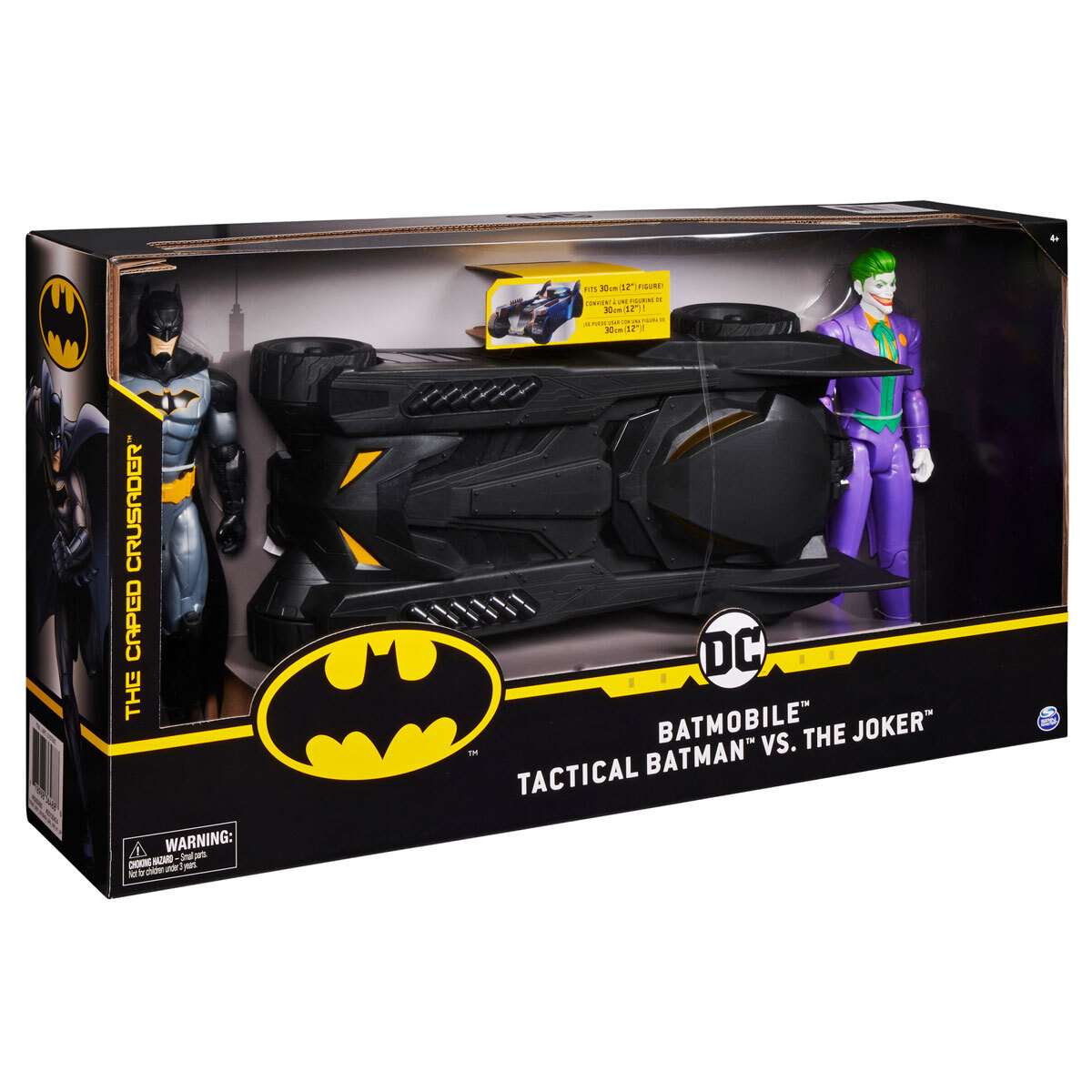 Batman, Harley and Batmobile boxed image