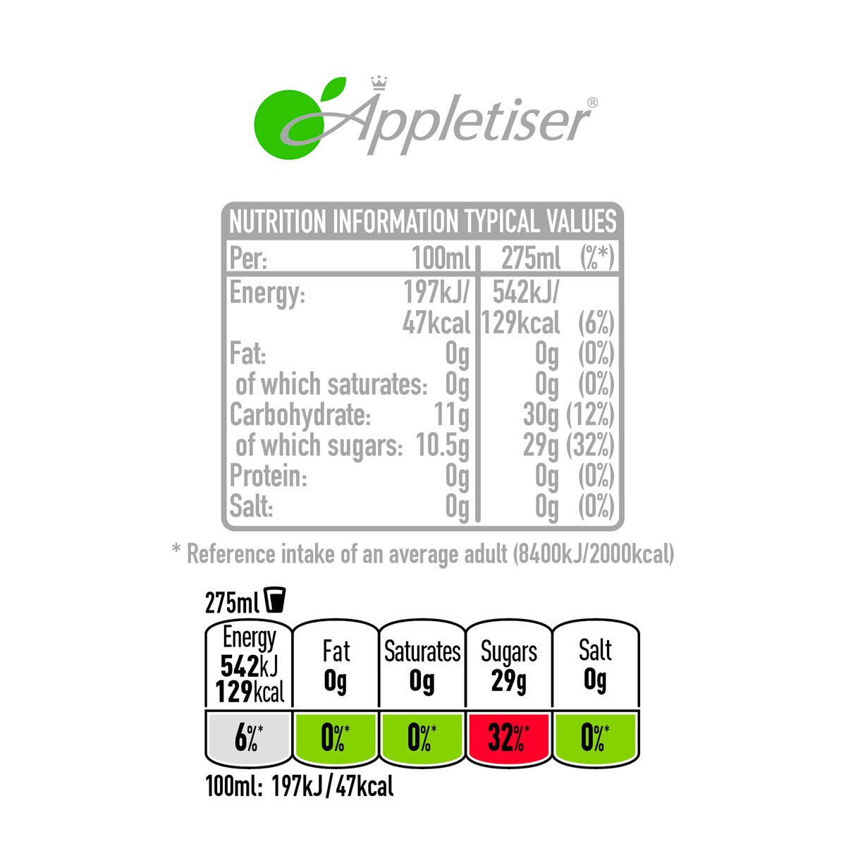 Appletiser, 12 x 275ml
