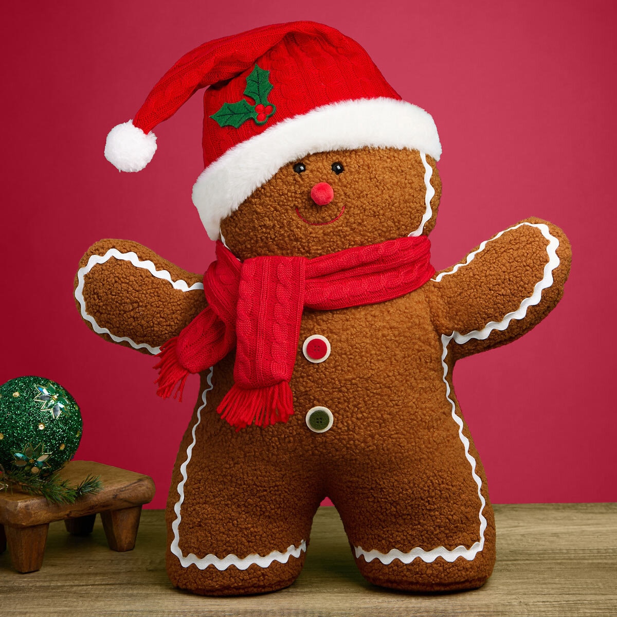 22 inch Gingerbread Plush Assortment