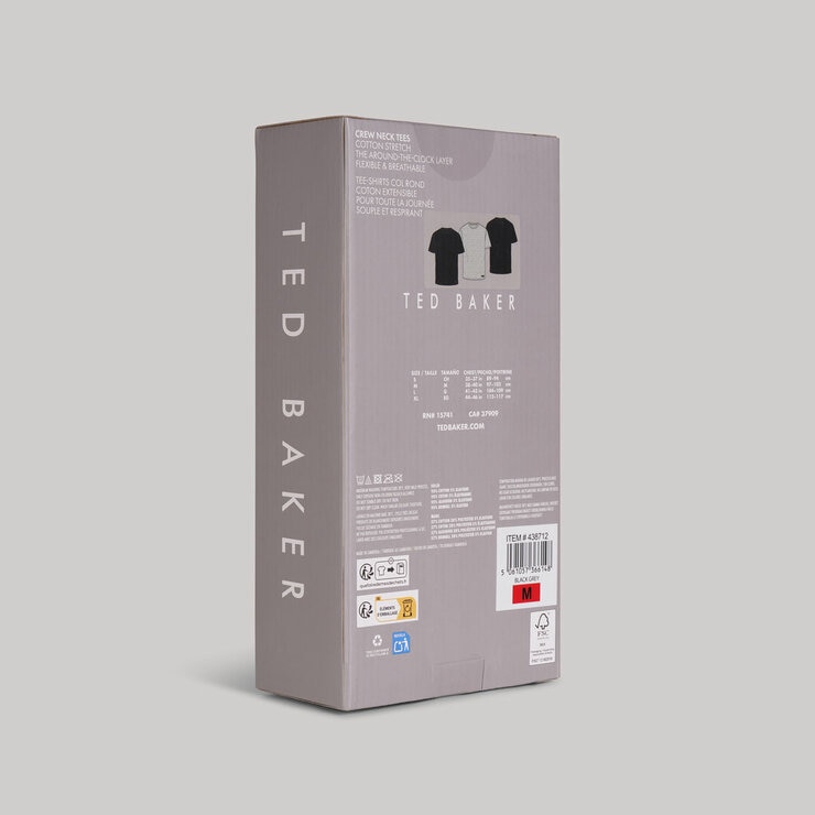 Ted Baker Men's T-Shirt, 3 Pack