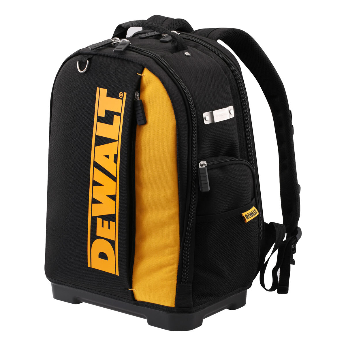 Cut out image of DeWalt backpack on white background