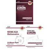 Title Page of CGP GCSE AQA Maths text book