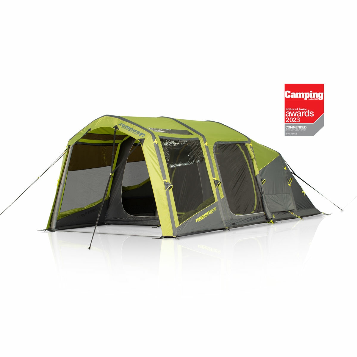 Studio image showing the tent from the side Studio image showing the tent from the side