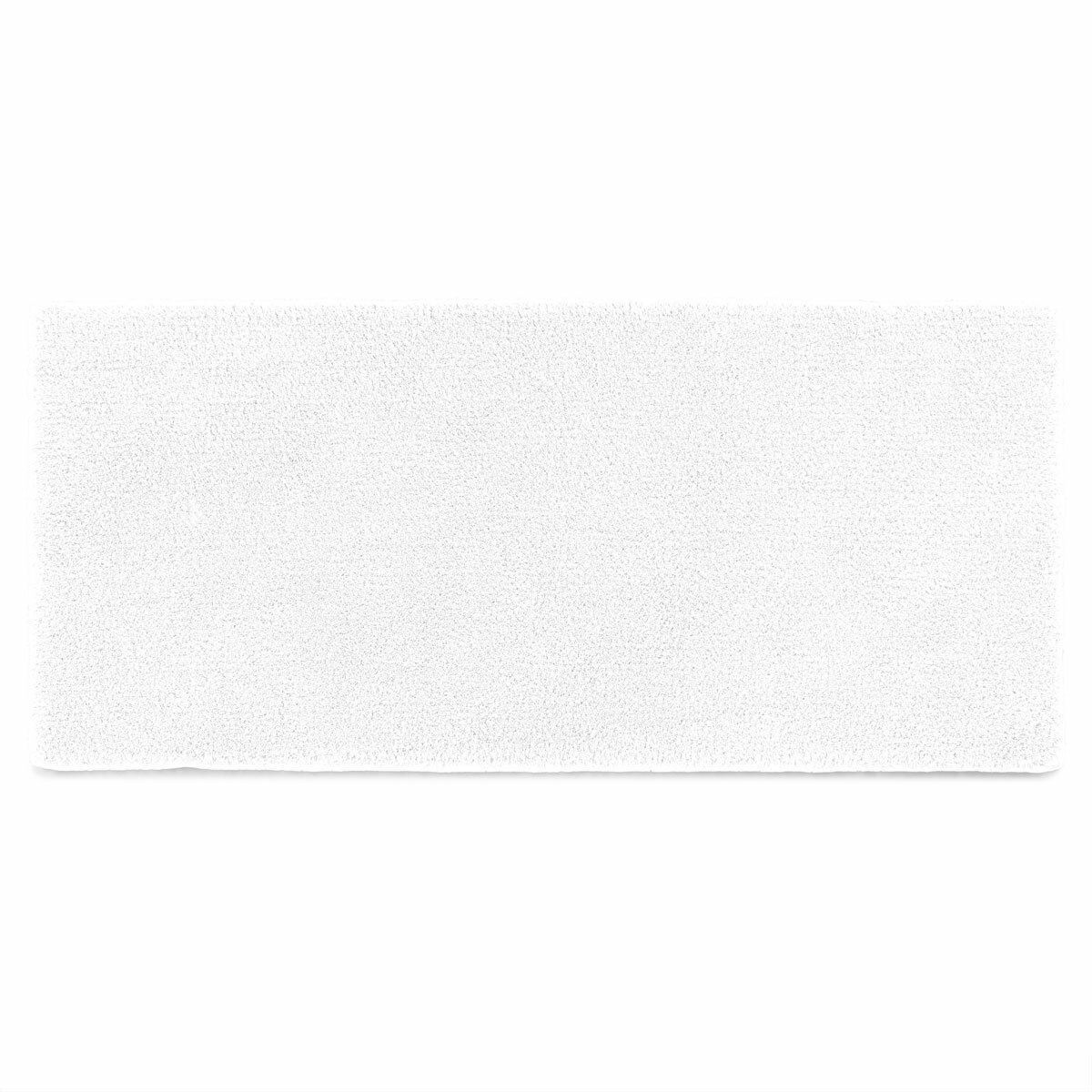 Grandeur Extra Large Bath Runner in White, 60 x 150 cm