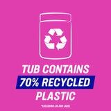 Tub Contains 70% Recycled Plastic