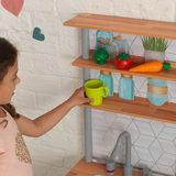 KidKraft Gourmet Chef Play Kitchen With EZ Kraft Assembly (3+ Years)