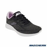 Skechers Ladies Lite Pro Trainer in Black