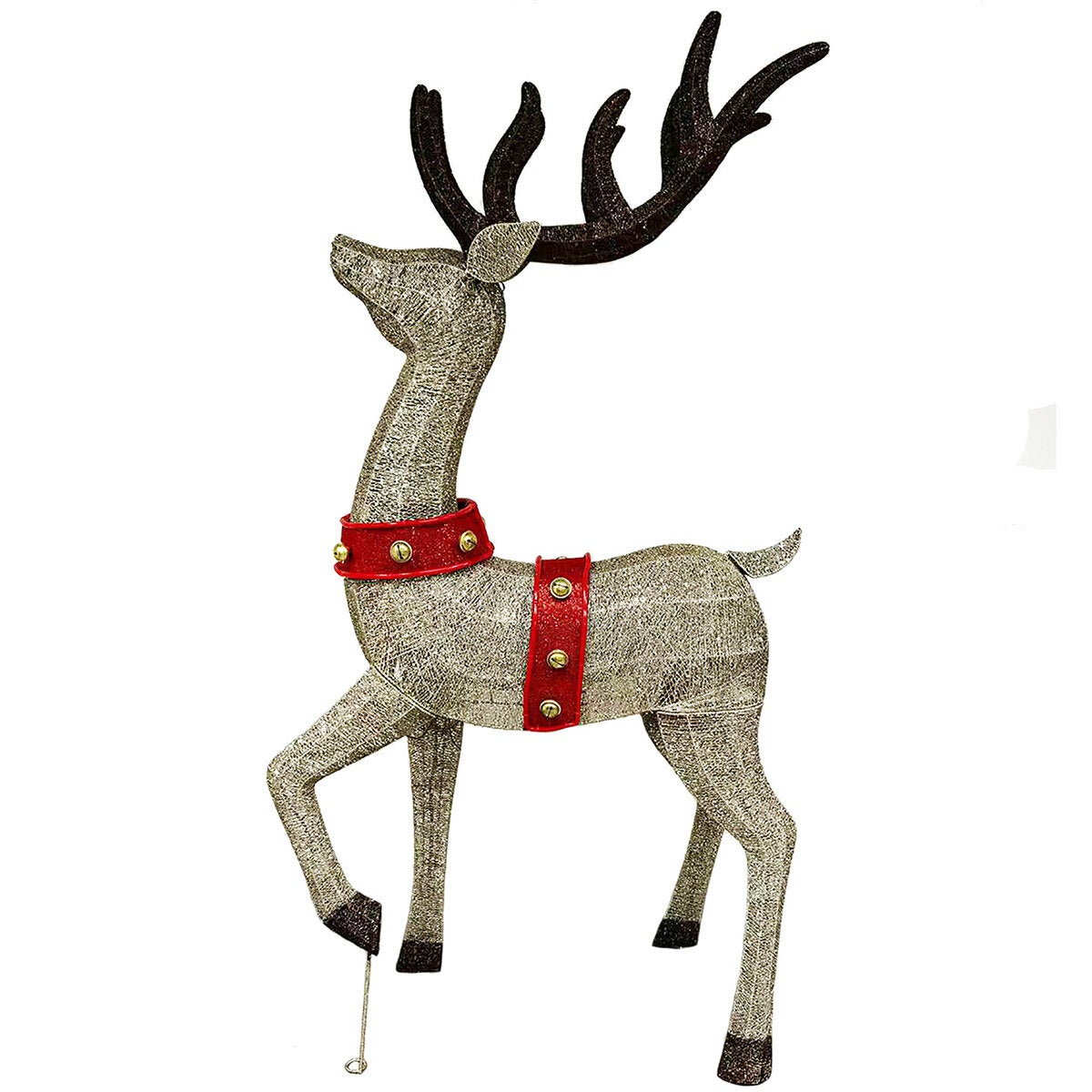 6 ft (182cm) Pre-Lit 3D Deer & Sleigh with 675 LED Lights 6 ft (182cm) Pre-Lit 3D Deer & Sleigh with 675 LED Lights