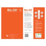 back of pack information of bio oil