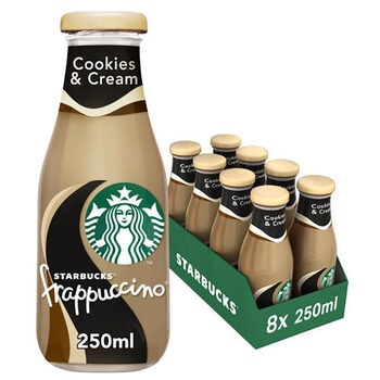 Starbucks Frappuccino Cookies and Cream, 8 x 250ml