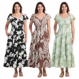 Dalia Ladies Tiered Maxi Dress